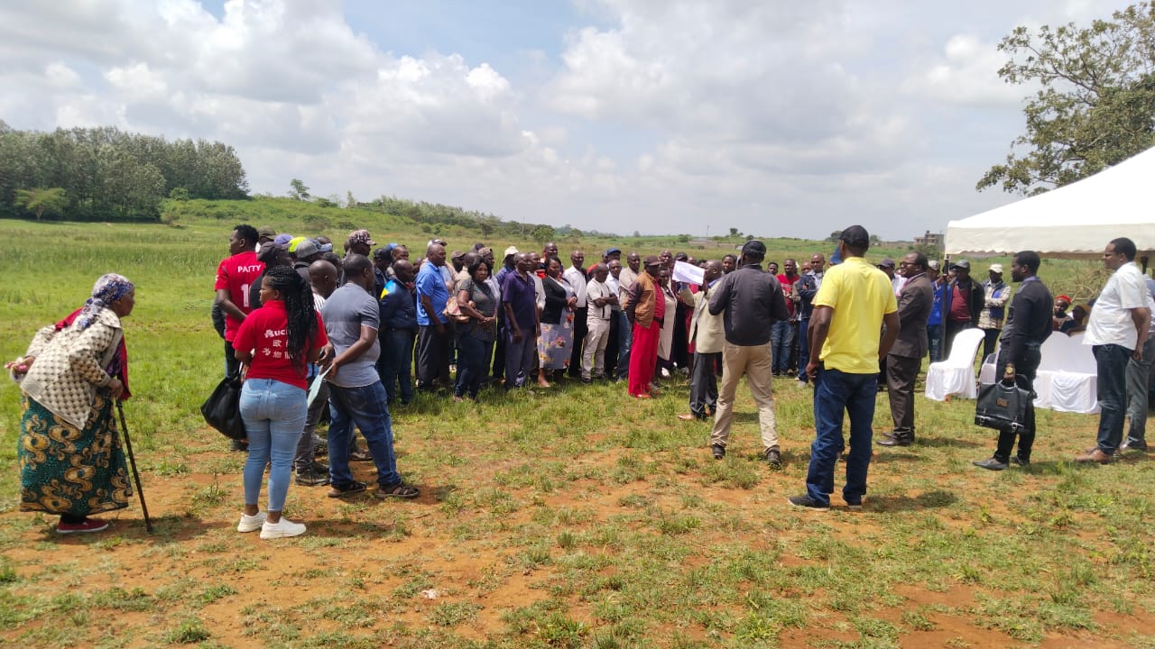 Historic view of Samuru Gituto farms